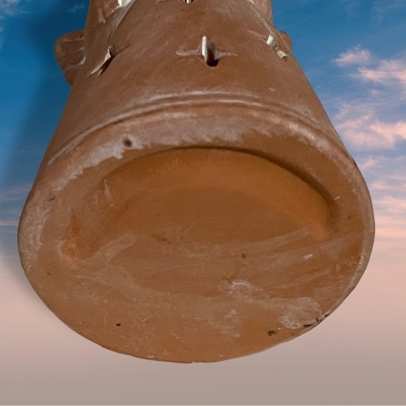 Vintage Terracotta Angel Tealight Holder - Picture 10 of 11